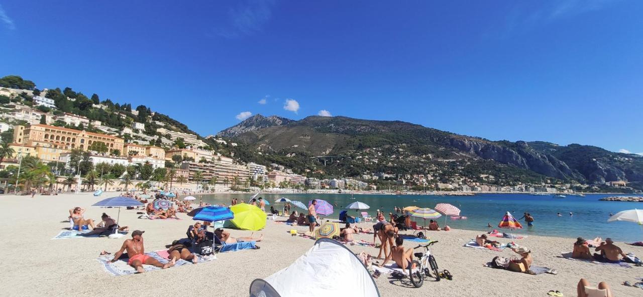 Superbe Appartement 2 Pieces A 2 Pas De La Plage,Dans La Vieille Ville 芒通 外观 照片