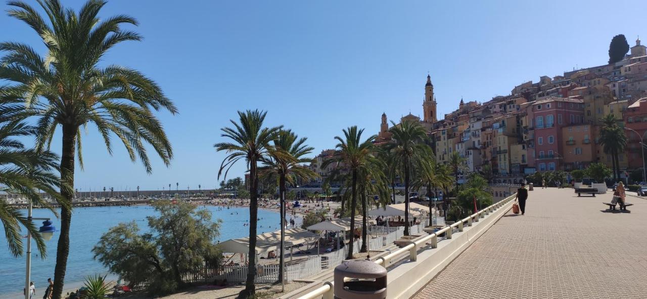 Superbe Appartement 2 Pieces A 2 Pas De La Plage,Dans La Vieille Ville 芒通 外观 照片
