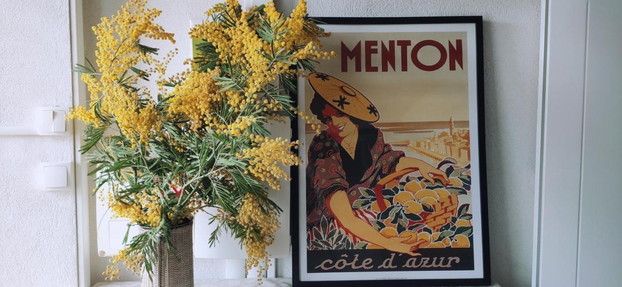 Superbe Appartement 2 Pieces A 2 Pas De La Plage,Dans La Vieille Ville 芒通 外观 照片